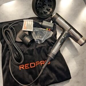 No box- never used-RED Pro Hair Dryer Soni-Clone 110,000 RPM